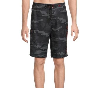 NWT O'neill Men's Santa Cruz Solid 2.0 Boardshorts Heather Black - size 40